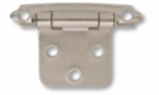 Cabinet Hinges - Nickel (Pair)