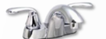 4" Lav Faucet 2 Handle Chrome RB46