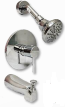 Single Lever Tub & Shower Waterways