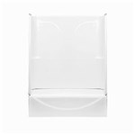 32x32 3-pc  ABS Surround-White