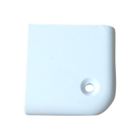 Ends for Tub molding- White