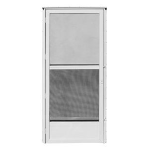 34 X 76  LH Storm Door White